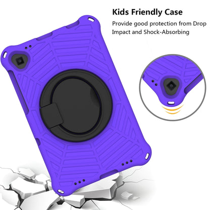 For Samsung Galaxy Tab A 10.1 2019 T510 Spider King Silicone Protective Tablet Case(Purple) by bashfashion