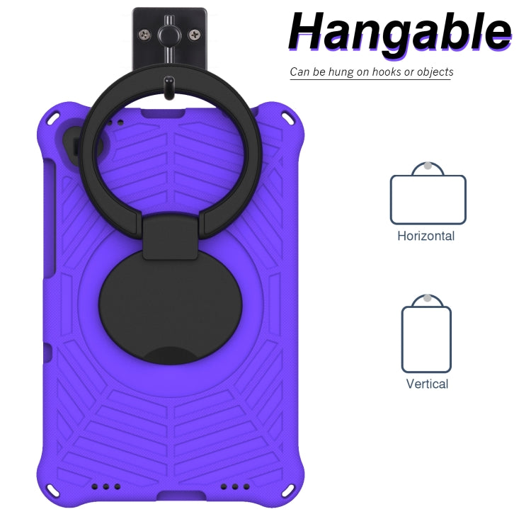 For Samsung Galaxy Tab A 10.1 2019 T510 Spider King Silicone Protective Tablet Case(Purple) by bashfashion