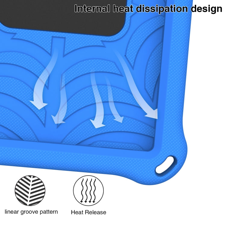 For Samsung Galaxy Tab A 8.4 2020 SM-T307 Spider King Silicone Protective Tablet Case(Blue) by bashfashion