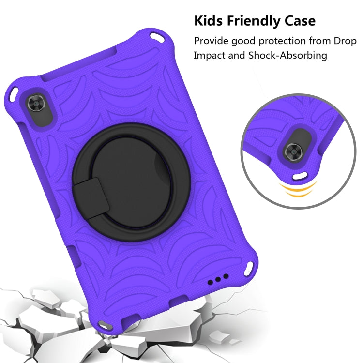 For Samsung Galaxy Tab A 8.4 2020 SM-T307 Spider King Silicone Protective Tablet Case(Purple) by bashfashion