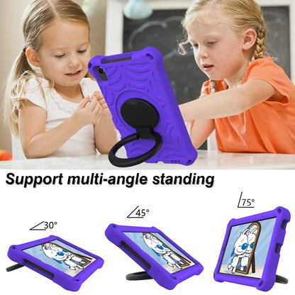 For Samsung Galaxy Tab A 8.4 2020 SM-T307 Spider King Silicone Protective Tablet Case(Purple) by bashfashion