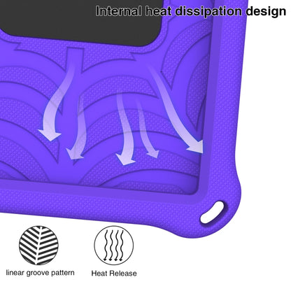 For Samsung Galaxy Tab A 8.4 2020 SM-T307 Spider King Silicone Protective Tablet Case(Purple) by bashfashion