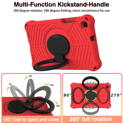 For Samsung Galaxy Tab A 8 SM-T290 Spider King Silicone Protective Tablet Case(Red) by bashfashion