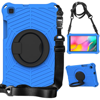 For Samsung Galaxy Tab A 8 SM-T290 Spider King Silicone Protective Tablet Case(Blue) by bashfashion