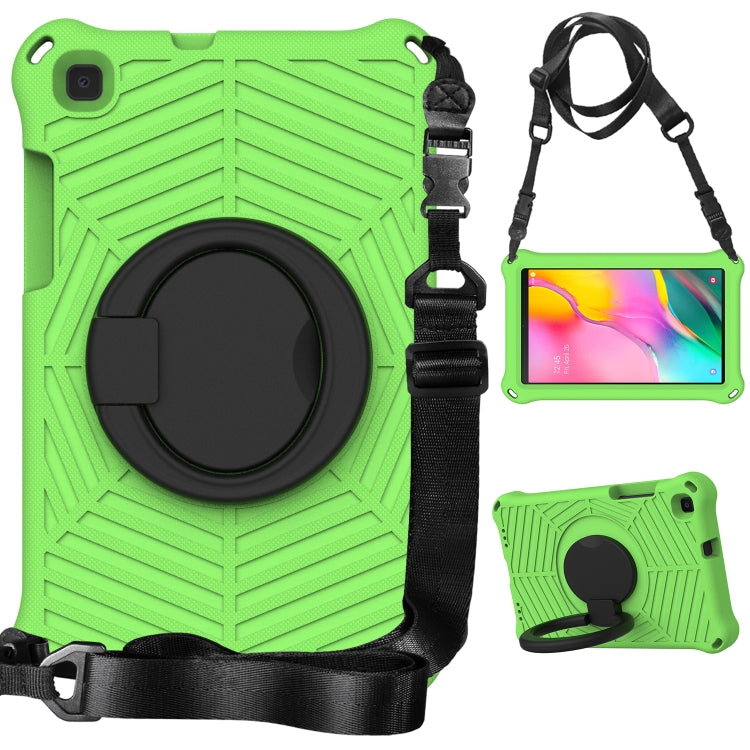 For Samsung Galaxy Tab A 8 SM-T290 Spider King Silicone Protective Tablet Case(Green) by bashfashion