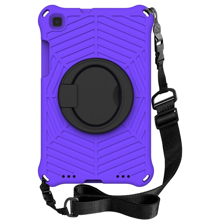 For Samsung Galaxy Tab A 8 SM-T290 Spider King Silicone Protective Tablet Case(Purple) by bashfashion