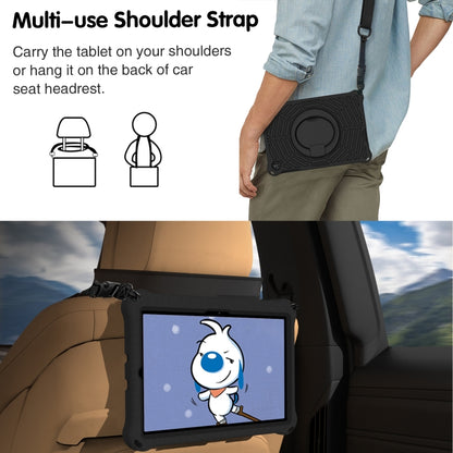 For Samsung Galaxy Tab A7 10.4 2020 T500 Spider King Silicone Protective Tablet Case(Black) by bashfashion