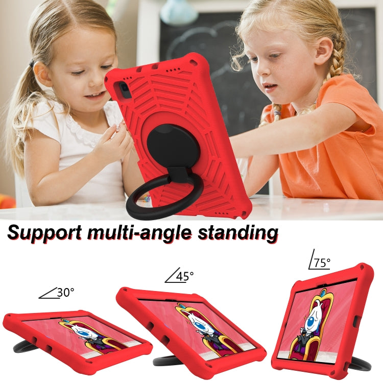 For Samsung Galaxy Tab A7 10.4 2020 T500 Spider King Silicone Protective Tablet Case(Red) by bashfashion