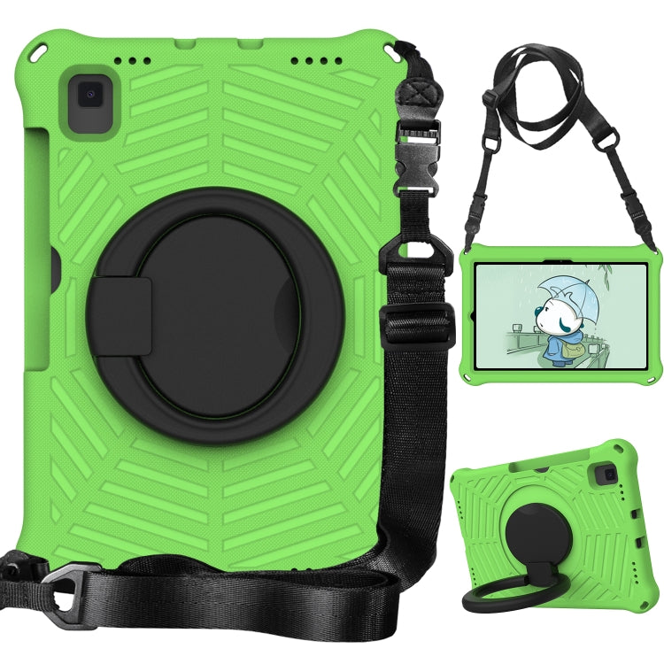 For Samsung Galaxy Tab A7 10.4 2020 T500 Spider King Silicone Protective Tablet Case(Green) by bashfashion