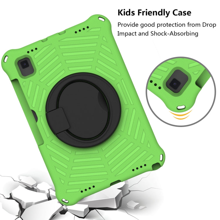For Samsung Galaxy Tab A7 10.4 2020 T500 Spider King Silicone Protective Tablet Case(Green) by bashfashion