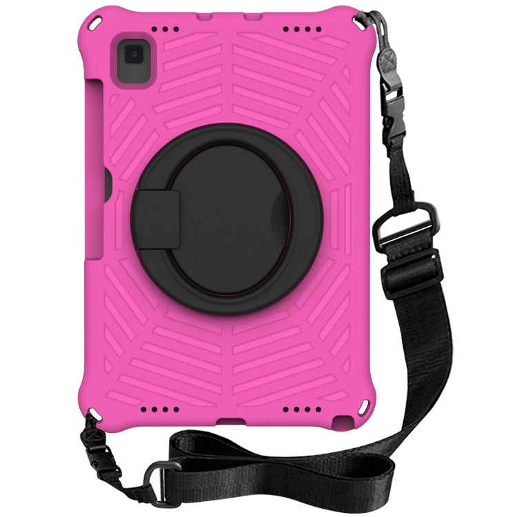 For Samsung Galaxy Tab A7 10.4 2020 T500 Spider King Silicone Protective Tablet Case(Rose Red) by bashfashion