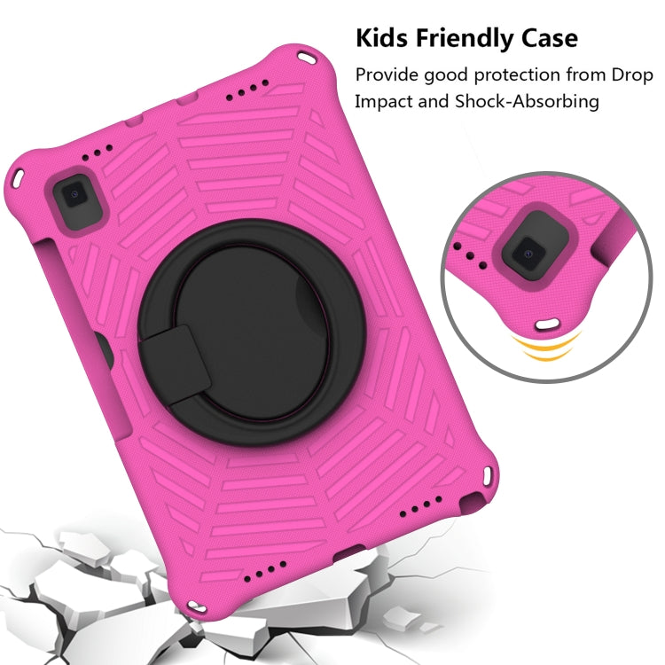 For Samsung Galaxy Tab A7 10.4 2020 T500 Spider King Silicone Protective Tablet Case(Rose Red) by bashfashion