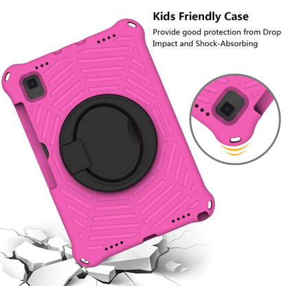 For Samsung Galaxy Tab A7 10.4 2020 T500 Spider King Silicone Protective Tablet Case(Rose Red) by bashfashion