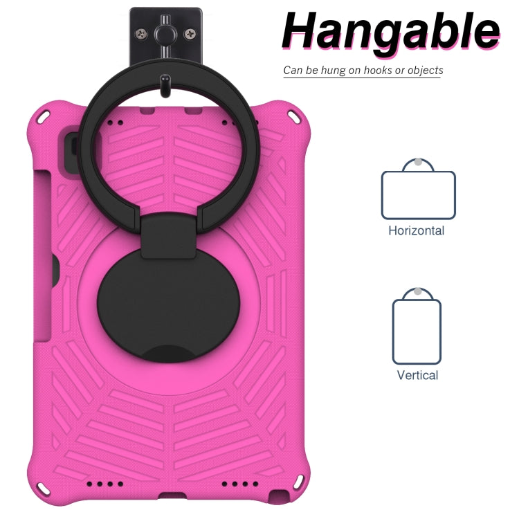 For Samsung Galaxy Tab A7 10.4 2020 T500 Spider King Silicone Protective Tablet Case(Rose Red) by bashfashion