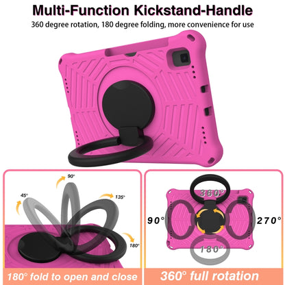 For Samsung Galaxy Tab A7 10.4 2020 T500 Spider King Silicone Protective Tablet Case(Rose Red) by bashfashion