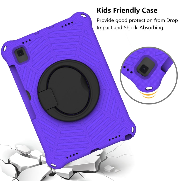 For Samsung Galaxy Tab A7 10.4 2020 T500 Spider King Silicone Protective Tablet Case(Purple) by bashfashion