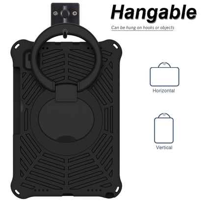 For Samsung Galaxy Tab S5e 10.5 2019 SM-T720/T725 Spider King Silicone Protective Tablet Case(Black) by bashfashion