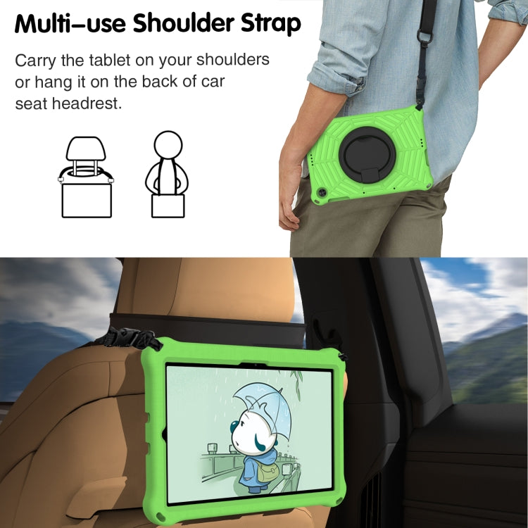 For Samsung Galaxy Tab S5e 10.5 2019 SM-T720/T725 Spider King Silicone Protective Tablet Case(Green) by bashfashion