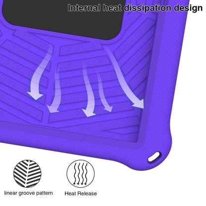 For Samsung Galaxy Tab S5e 10.5 2019 SM-T720/T725 Spider King Silicone Protective Tablet Case(Purple) by bashfashion