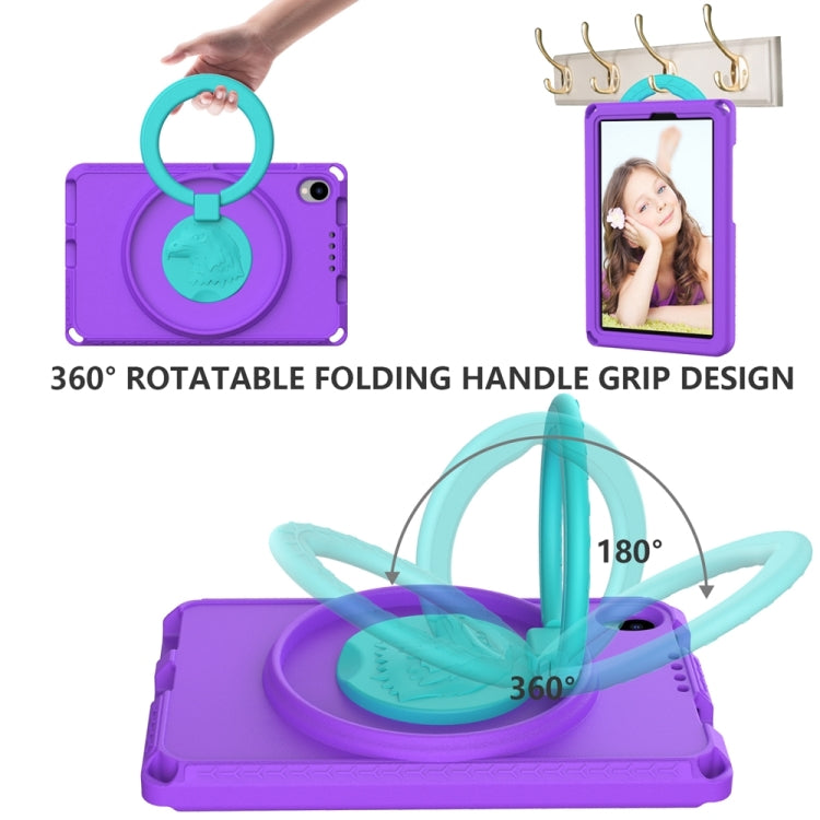 For Lenovo Tab M8 4th Gen EVA + PC Shockproof Tablet Case without Waterproof Frame(Purple) by bashfashion