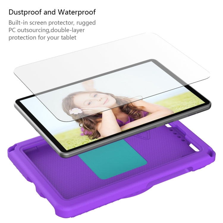 For Lenovo Tab M8 4th Gen EVA + PC Shockproof Tablet Case without Waterproof Frame(Purple) by bashfashion