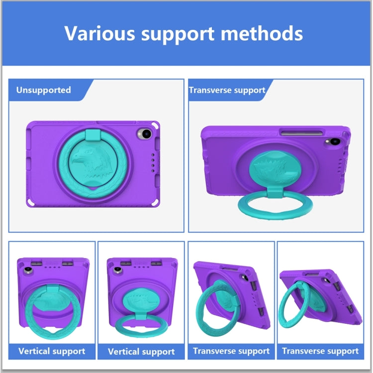 For Lenovo Tab M8 4th Gen EVA + PC Shockproof Tablet Case without Waterproof Frame(Purple) by bashfashion