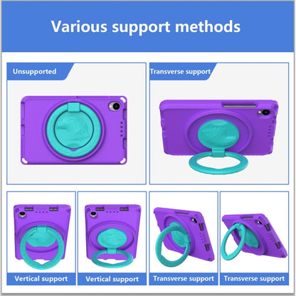 For Lenovo Tab M8 4th Gen EVA + PC Shockproof Tablet Case without Waterproof Frame(Purple) by bashfashion