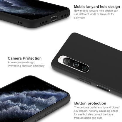 For Sony Xperia 10 V IMAK UC-3 Series Shockproof Frosted TPU Protective Case(Black) by imak