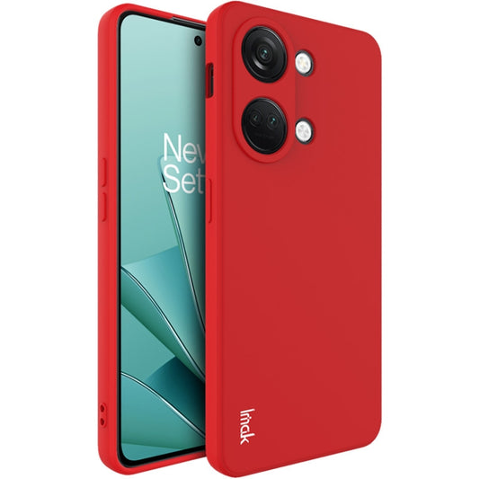 For OnePlus Ace 2V 5G IMAK UC-4 Series Straight Edge TPU Soft Phone Case(Red) by imak