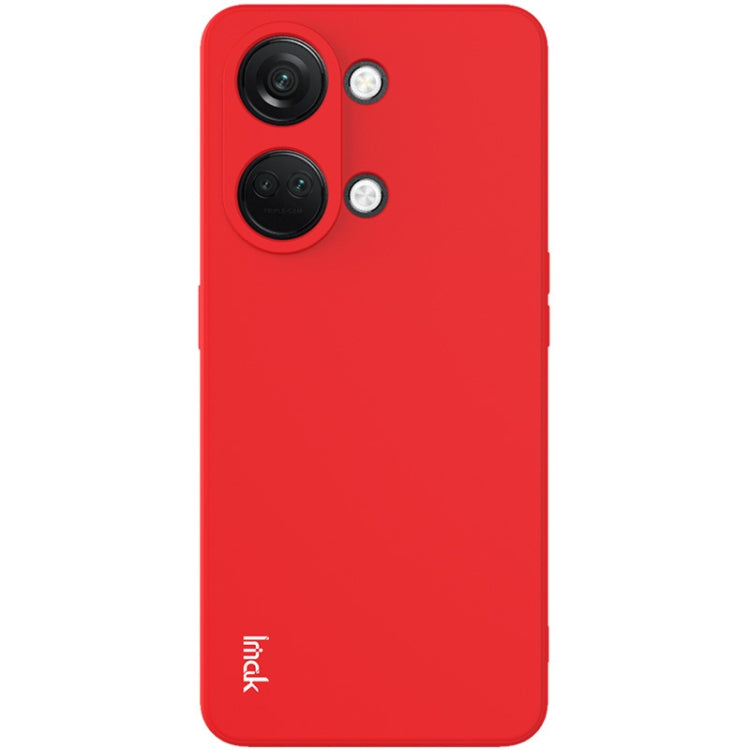 For OnePlus Ace 2V 5G IMAK UC-4 Series Straight Edge TPU Soft Phone Case(Red) by imak