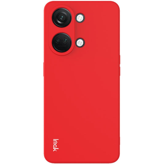 For OnePlus Ace 2V 5G IMAK UC-4 Series Straight Edge TPU Soft Phone Case(Red) by imak