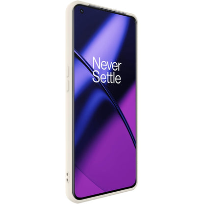 For OnePlus 11 5G IMAK UC-4 Series Straight Edge TPU Soft Phone Case(White) by imak