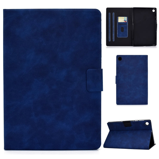 For Huawei MatePad SE Cowhide Texture Horizontal Flip Tablet Leather Case(Blue) by bashfashion