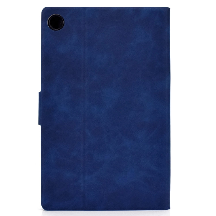 For Huawei MatePad SE Cowhide Texture Horizontal Flip Tablet Leather Case(Blue) by bashfashion