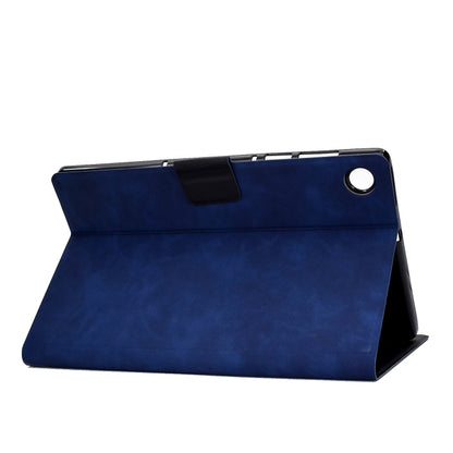 For Huawei MatePad SE Cowhide Texture Horizontal Flip Tablet Leather Case(Blue) by bashfashion