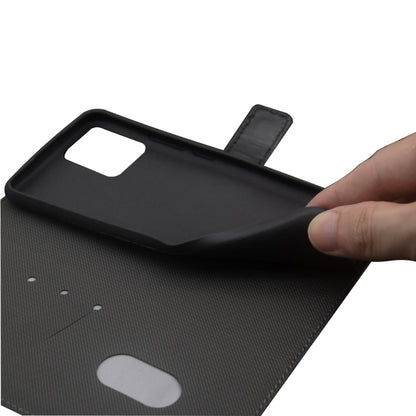 For Motorola Moto G73 idewei Two-color Splicing Leather Phone Case(Black) by idewei