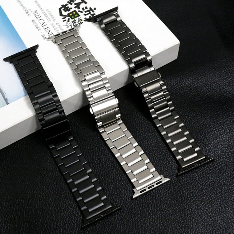 Quick Disassembly Titanium Alloy Watch Band For Apple Watch Ultra 49mm&Watch Ultra 2 49mm / Series 9&8&7 45mm / SE 3&SE 2&6&SE&5&4 44mm / 3&2&1 42mm (Silver) by bashfashion