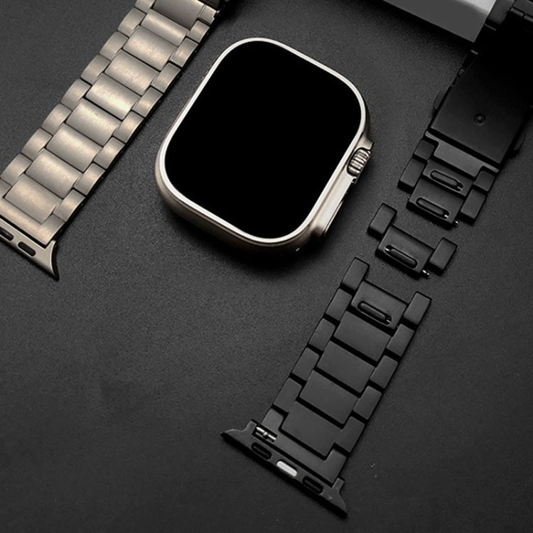 Quick Disassembly Titanium Alloy Watch Band For Apple Watch Ultra 49mm&Watch Ultra 2 49mm / Series 9&8&7 45mm / SE 3&SE 2&6&SE&5&4 44mm / 3&2&1 42mm (Silver) by bashfashion