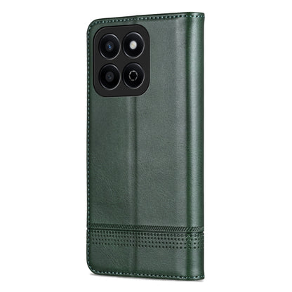 For Honor Play 60 Plus AZNS Magnetic Calf Texture Flip Leather Phone Case(Dark Green) by AZNS