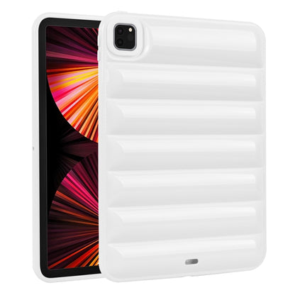 For iPad Pro 11 2022 / 2021 / 2020 Eiderdown Cushion Shockproof Tablet Case(White) by bashfashion