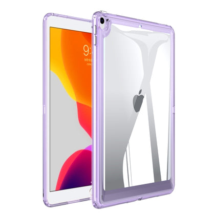 For iPad Air 3 10.5 2019 Transparent Acrylic Tablet Case(Light Purple) by bashfashion