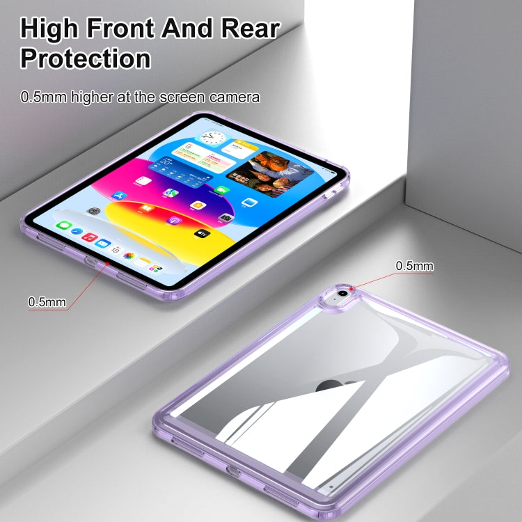 For iPad 2025 / 2022 Transparent Acrylic Tablet Case(Transparent) by bashfashion
