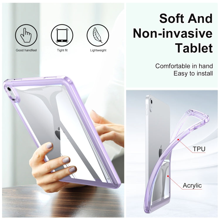 For iPad 2025 / 2022 Transparent Acrylic Tablet Case(Transparent) by bashfashion