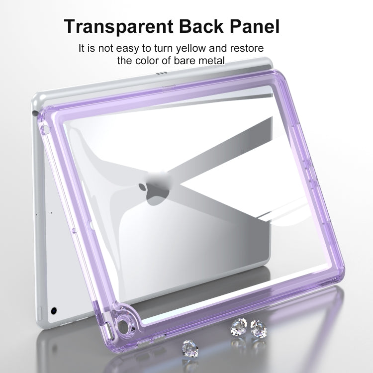 For iPad 9.7 2018 / 2017 Transparent Acrylic Tablet Case(Transparent) by bashfashion