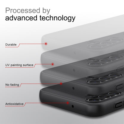 For Samsung Galaxy A14 4G NILLKIN Frosted PC Phone Case(Blue) by NILLKIN