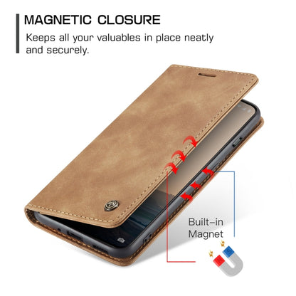 For OnePlus 11 CaseMe 013 Multifunctional Horizontal Flip Leather Phone Case(Brown) by CaseMe