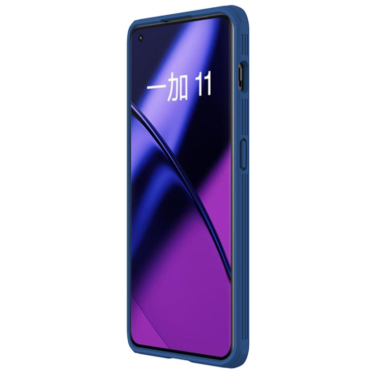 For OnePlus 11 NILLKIN CamShield Pro Series PC Full Coverage Phone Case(Blue) by NILLKIN