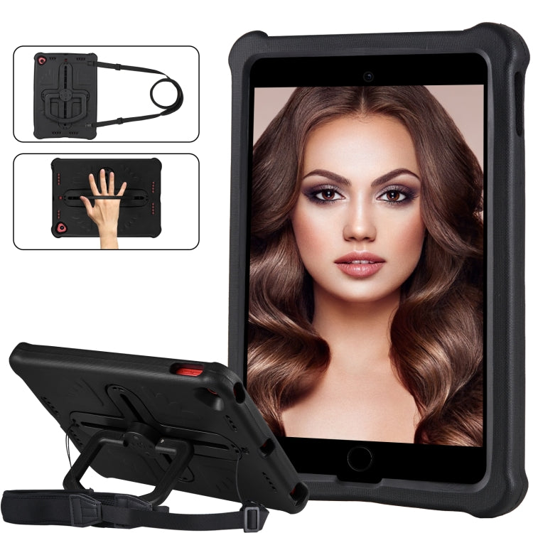 Shield 360 Rotation Handle EVA Shockproof PC Tablet Case For iPad 10.2 2019/2020/2021/Pro 10.5 2017/Air 2019 (Black) by bashfashion