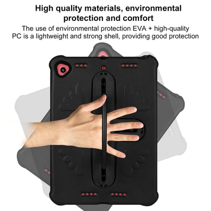 Shield 360 Rotation Handle EVA Shockproof PC Tablet Case For iPad 10.2 2019/2020/2021/Pro 10.5 2017/Air 2019 (Black) by bashfashion