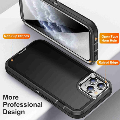 For iPhone 11 Pro Life Waterproof Rugged Phone Case(Black) by bashfashion
